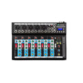 VEDO 7 Channel Professional Portable Mixer Sound Mixing Console Play Record Computer Playback Mini Audio Mixer Broadcast Podcast